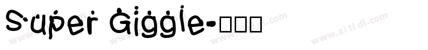 Super Giggle字体转换